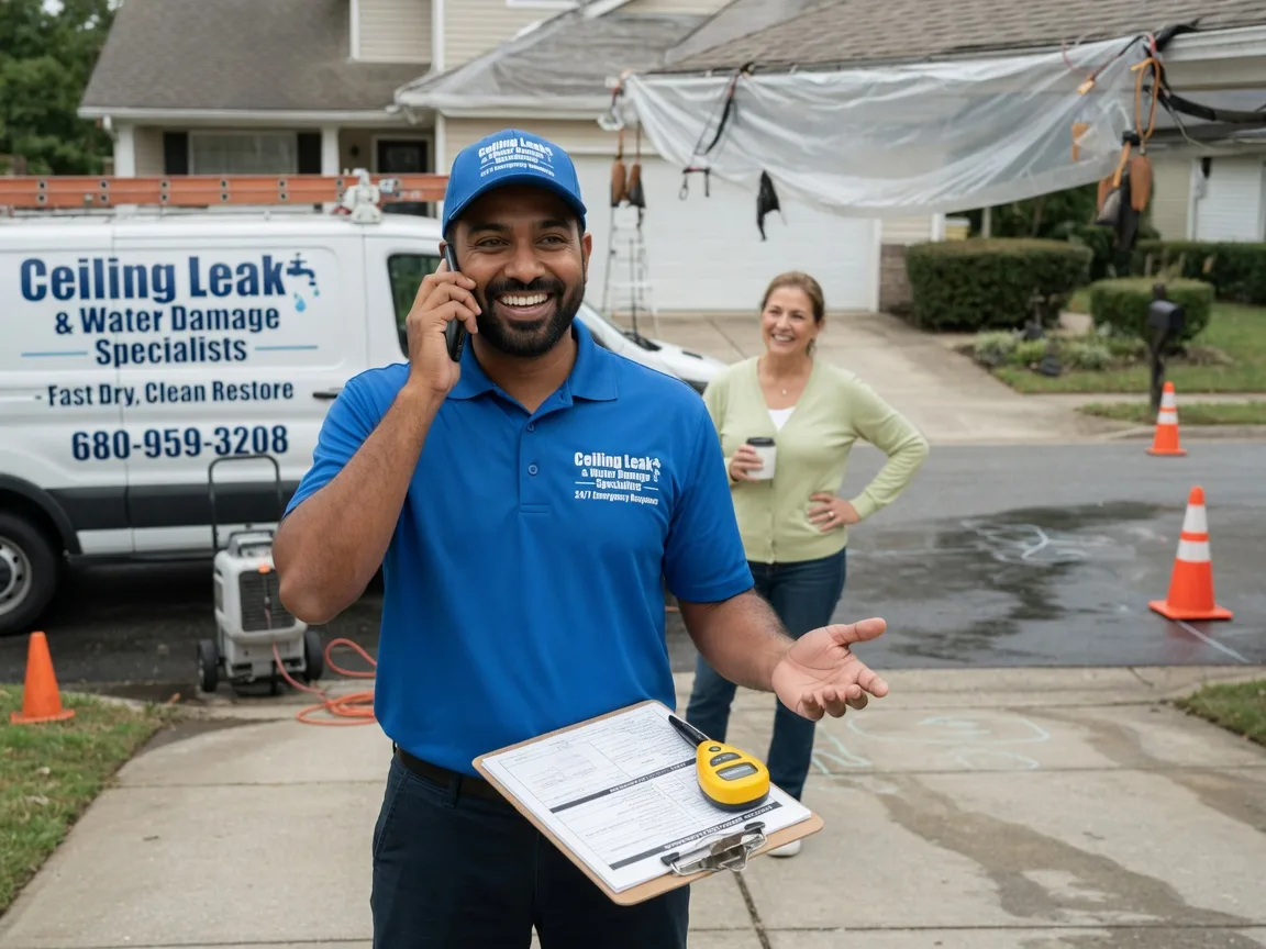 Ceiling Leak Cleanup Elephant Butte, NM FAQs